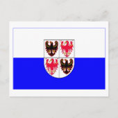 vlag van Trentino-Alto Adige Briefkaart (Voorkant)