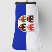 Vlag van Trentino-Alto Adige (Italië) Golfheadcover (Draai 90)