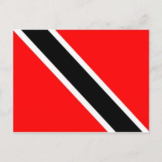 Vlag van Trinidad Briefkaart (Voorkant)