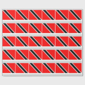 Vlag van Trinidad Cadeaupapier (Vlak)