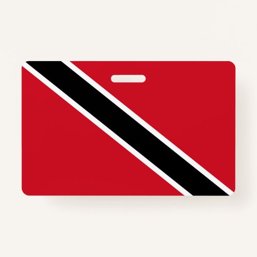Vlag van Trinidad en Tobago Badge (Voorkant)