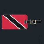 Vlag van Trinidad en Tobago Bagagelabel<br><div class="desc">Vlag van Trinidad en Tobago</div>