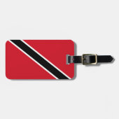 vlag van Trinidad en Tobago Bagagelabel (Voorkant horizontaal)