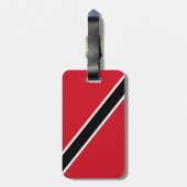 vlag van Trinidad en Tobago Bagagelabel (Achterkant verticaal)