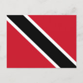 Vlag van Trinidad en Tobago Briefkaart (Voorkant)