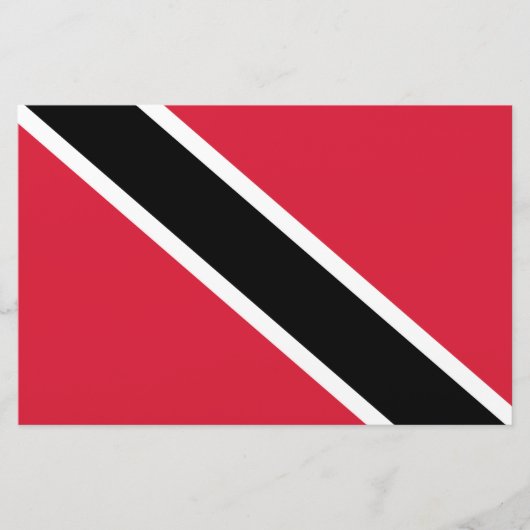 Vlag van Trinidad en Tobago Briefpapier (Voorkant)