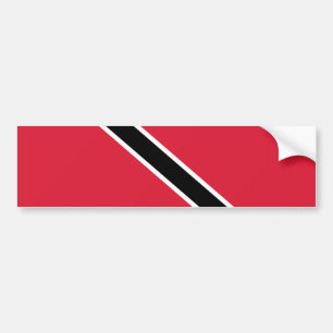 Vlag van Trinidad en Tobago Bumpersticker