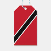 vlag van Trinidad en Tobago Cadeaulabel (Voorkant)