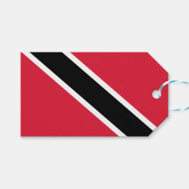Vlag van Trinidad en Tobago Cadeaulabel