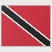 vlag van Trinidad en Tobago Cadeaupapier (Vlak)