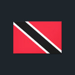 Vlag van Trinidad en Tobago Canvas Afdruk<br><div class="desc">Dit ontwerp is voorzien van de nationale vlag van Trinidad en Tobago (officieel de Republiek Trinidad en Tobago), het zuidelijkste eiland in het Caribisch gebied. Het bestaat uit de belangrijkste eilanden Trinidad en Tobago en uit talrijke veel kleinere eilanden. Trinidad en Tobago zijn vooral bekend om hun fossiele brandstofvoorraad. Het...</div>
