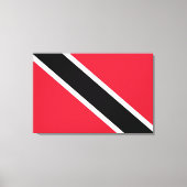 Vlag van Trinidad en Tobago Canvas Afdruk (Voorkant)