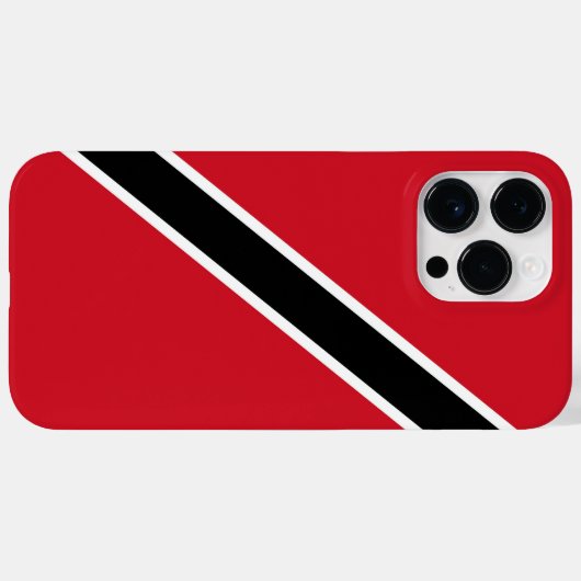 vlag van Trinidad en Tobago Case-Mate iPhone Case (Achterkant (horizontaal))