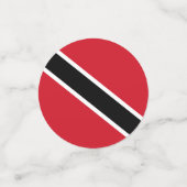 vlag van Trinidad en Tobago Confetti (Kleine voorkant)