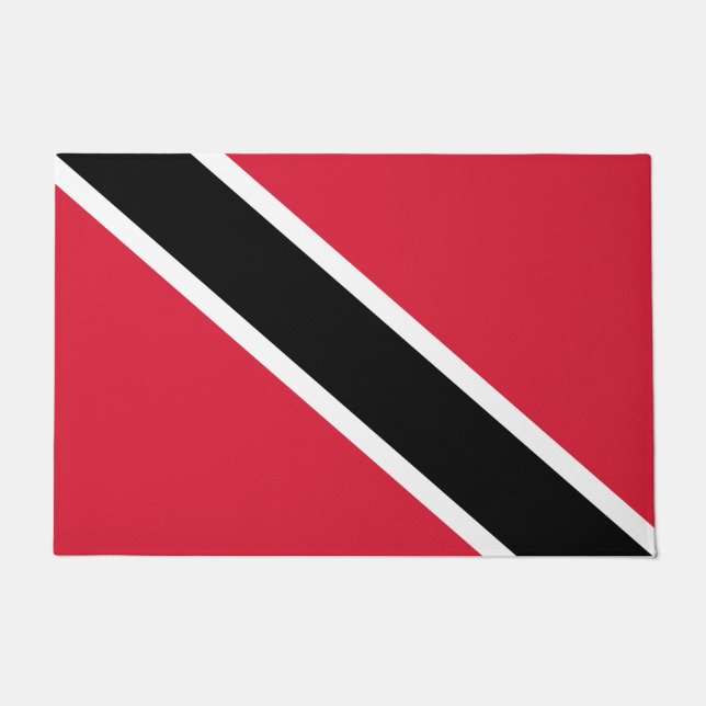 Vlag van Trinidad en Tobago Deurmat (Voorkant)
