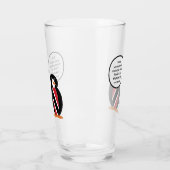 Vlag van Trinidad en Tobago die mevrouw Penguin sp Glas (Links)