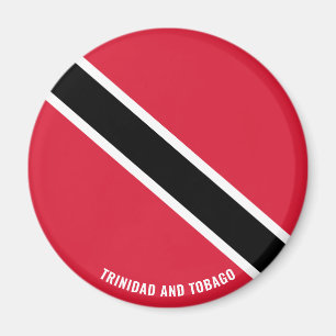 Vlag van Trinidad en Tobago die patriottisch is Magneet