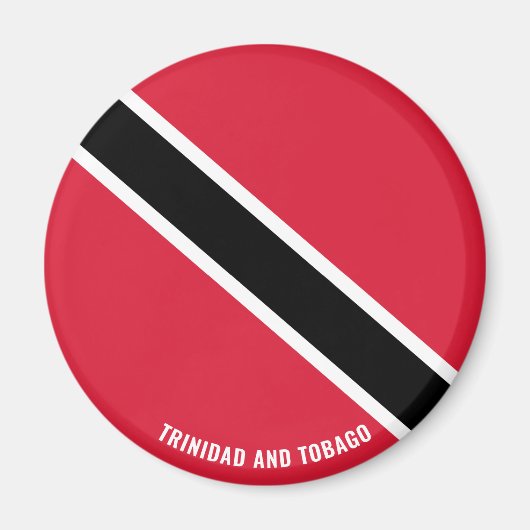Vlag van Trinidad en Tobago die patriottisch is Magneet (Voorkant)