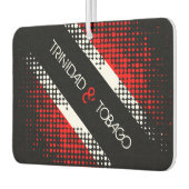 Vlag van Trinidad en Tobago Dot Luchtverfrisser (Links)