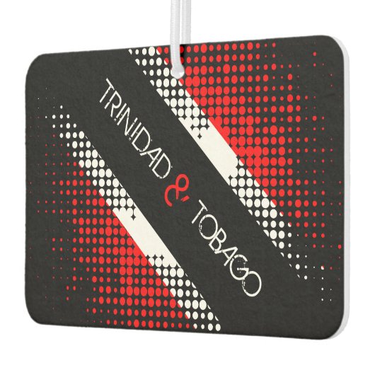 Vlag van Trinidad en Tobago Dot Luchtverfrisser (Links)