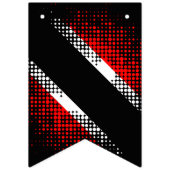 Vlag van Trinidad en Tobago Dot Vlaggetjes (Tweede vlag)