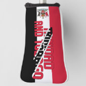 Vlag van Trinidad en Tobago: een prachtig patriott Golfheadcover (Draai 90)