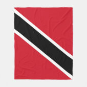 vlag van Trinidad en Tobago Fleece Deken (Voorkant)