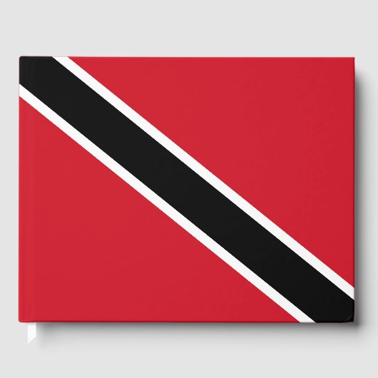 vlag van Trinidad en Tobago Gastenboek (Voorkant)