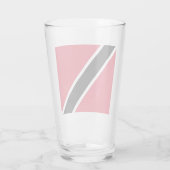 vlag van Trinidad en Tobago Glas (Achterkant)