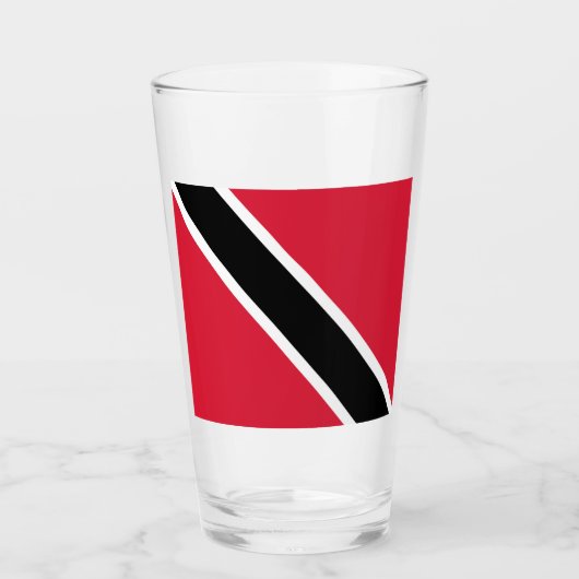 vlag van Trinidad en Tobago Glas (Voorkant)