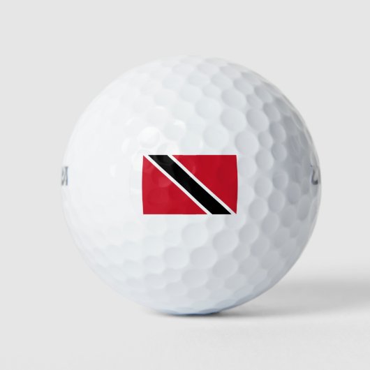 Vlag van Trinidad en Tobago Golfballen (Voorkant)