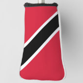 vlag van Trinidad en Tobago Golfheadcover (Draai 90)