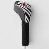 vlag van Trinidad en Tobago Golfheadcover (Schuin)