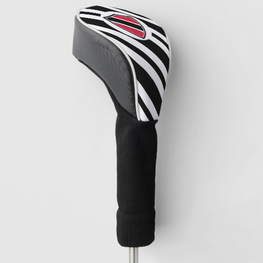 vlag van Trinidad en Tobago Golfheadcover (Schuin)