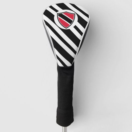 vlag van Trinidad en Tobago Golfheadcover (Voorkant)