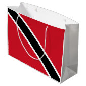 vlag van Trinidad en Tobago Groot Cadeauzakje (Achterkant Gekanteld)