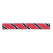 vlag van Trinidad en Tobago Grosgrain Lint (Voorkant)
