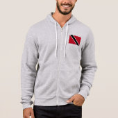 Vlag van Trinidad en Tobago Hoodie (Voorkant)