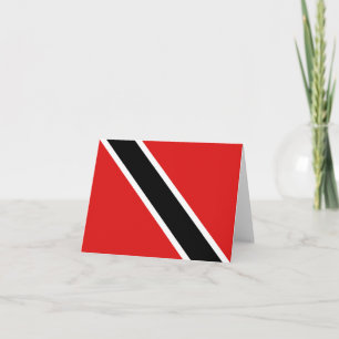 Vlag van Trinidad en Tobago Kaart