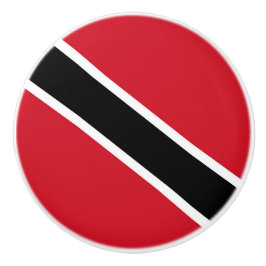 vlag van Trinidad en Tobago Keramische Knop