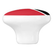 vlag van Trinidad en Tobago Keramische Knop (Zijkant)