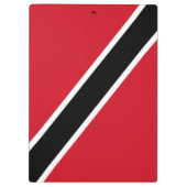 vlag van Trinidad en Tobago Klembord (Achterkant)