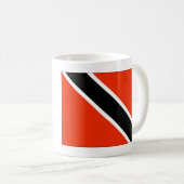 vlag van Trinidad en Tobago Koffiemok (Voorkant rechts)