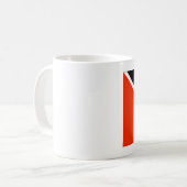 vlag van Trinidad en Tobago Koffiemok (Voorkant links)