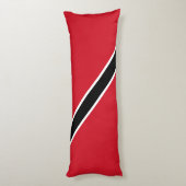 vlag van Trinidad en Tobago Lichaamskussen (Achterkant (Verticaal))