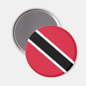 Vlag van Trinidad en Tobago Magneet (Voorkant / Achterkant)