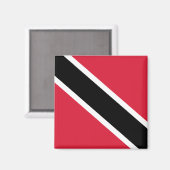 Vlag van Trinidad en Tobago Magneet (Voorkant / Achterkant)