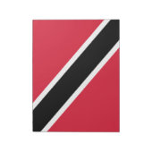 Vlag van Trinidad en Tobago Notitieblok (Linkerzijde)
