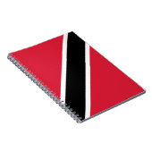 Vlag van Trinidad en Tobago Notitieboek (Rechterzijde)