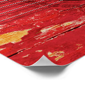 Vlag van Trinidad en Tobago op de oude akoestische Poster (Hoek)